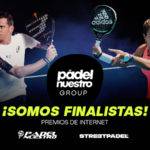 Grupo Pádel Nuestro ha sido nominado a los Premios de Internet