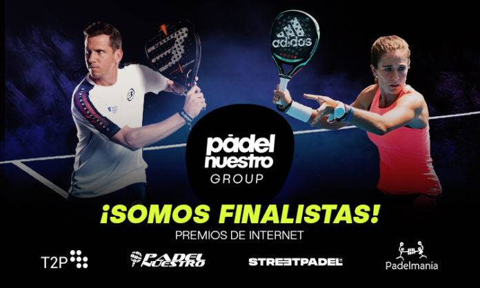 Grupo Pádel Nuestro ha sido nominado a los Premios de Internet