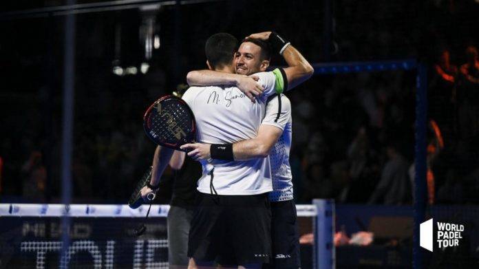 Maxi Sánchez y Lucho Capra semifinales Dinamarca // Fuente: WPT