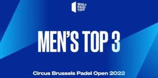 ブリュッセル・オープン男子のトップ3ポイント