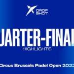 Continúa la fiesta en Bruselas con los cuartos de final masculinos