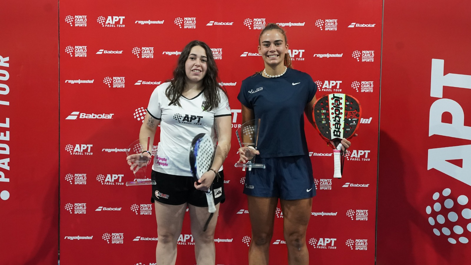 Carrascosa och Martínez final Oeiras // Källa: APT Padel Tour