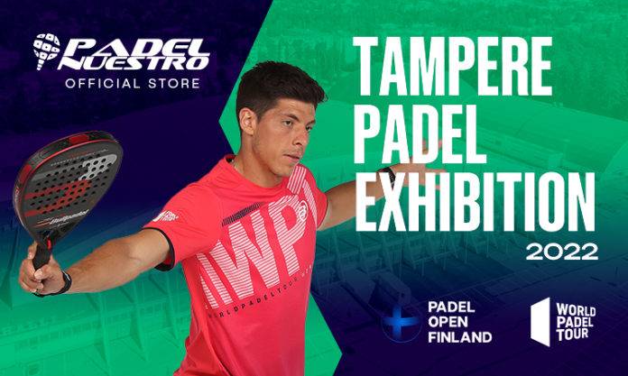 Pádel Nuestro será patrocinador oficial de la Tampere Exhibition