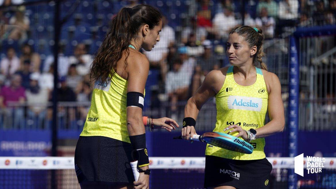 Gemma Triay y Ale Salazar semis Valladolid // Fuente: WPT