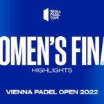 Ari y Paula alcanzan la victoria en el Viena Padel Open 2022