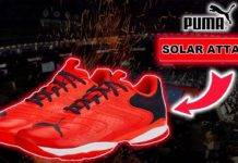 What does Manu Martín think about the Puma Solarattack sneakers?