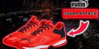 What does Manu Martín think about the Puma Solarattack sneakers?