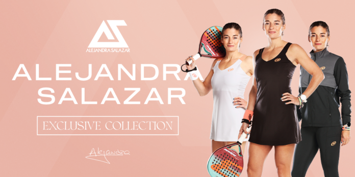 Ale Salazar crea su propia línea textil exclusiva junto a Bullpadel