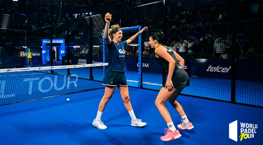 WPT Vienna Open 2023: Bea and Delfi defending a great point against Gemma  and Ale : r/padel