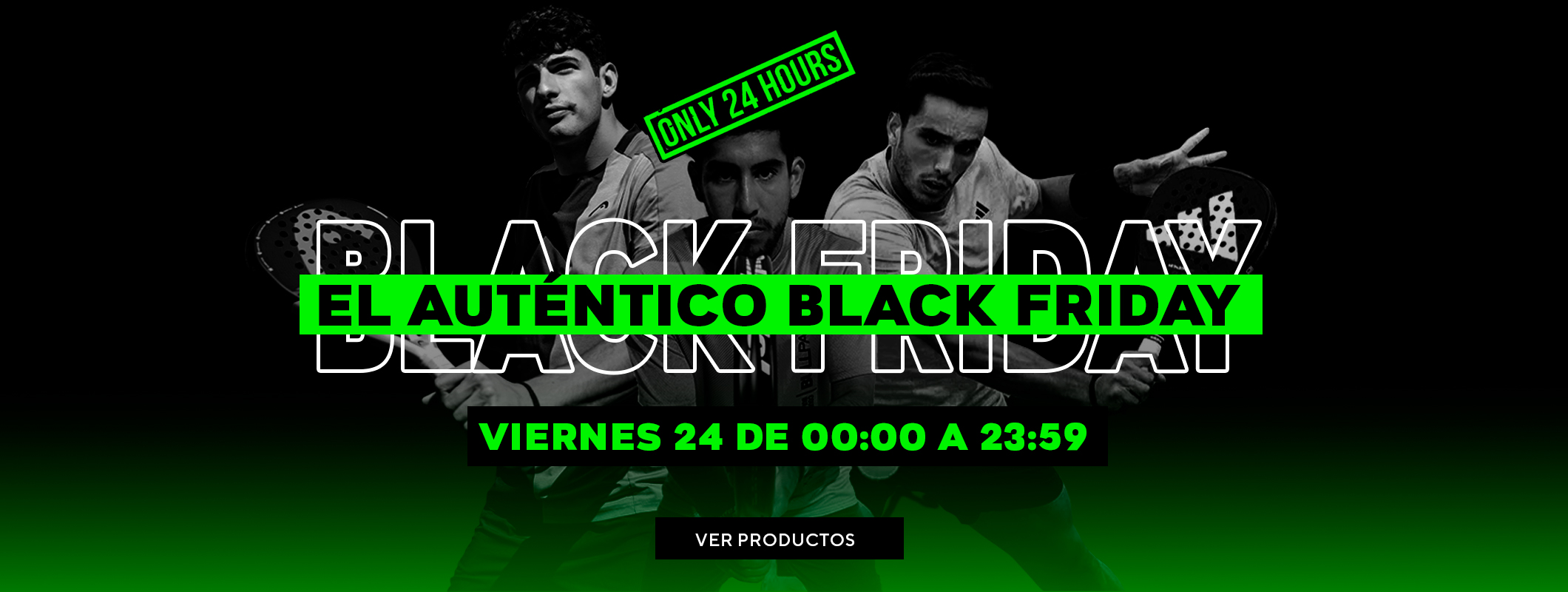 Pay attention at 00:00! Keepadel rounds off Black Friday with 24 hours of unbeatable prices