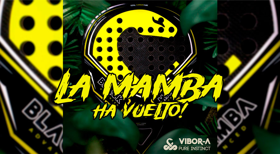 ¡Vibora Black Mamba is back! El gran clásico de nuestro pádel