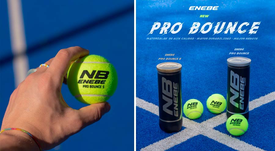 Nya Enebe Pro Bounce bollar! Valet av padelspelare på hög nivå