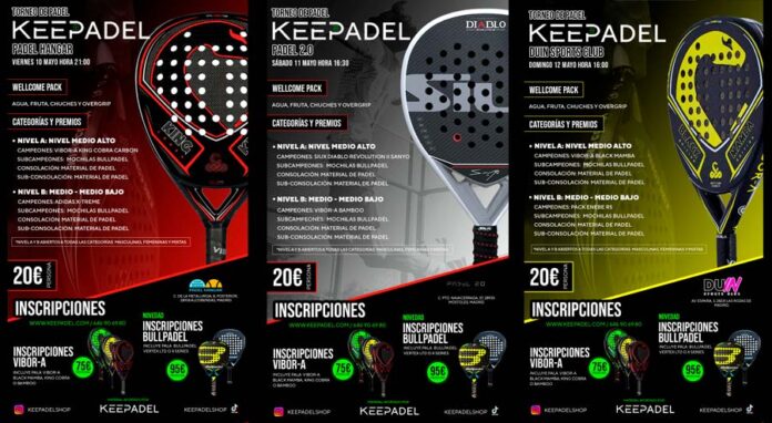 Torneos Keepadel