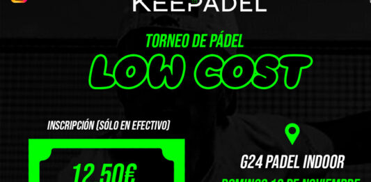 €12,50 per person! The Keepadel Low Cost tournament is here! Home