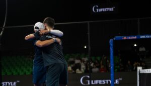 Enzo Jensen y Luis Hernández