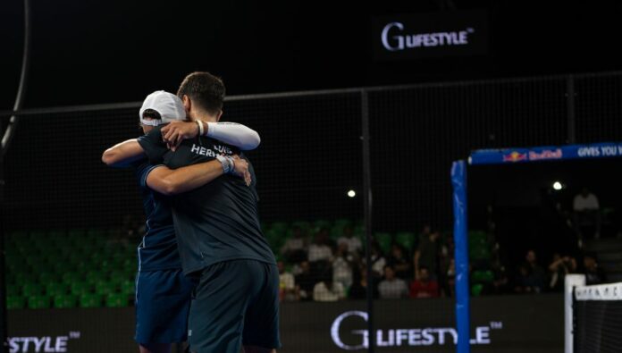 Enzo Jensen y Luis Hernández