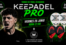 ¿Quieres ganar la pala de Agustín Tapia? Vuelve el mejor torneo de padel de Madrid Keepadel Pro