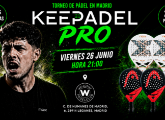 ¿Quieres ganar la pala de Agustín Tapia? Vuelve el mejor torneo de padel de Madrid Keepadel Pro