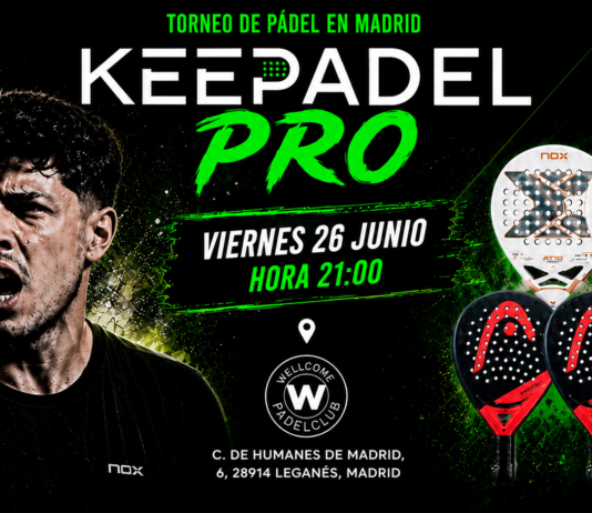 ¿Quieres ganar la pala de Agustín Tapia? Vuelve el mejor torneo de padel de Madrid Keepadel Pro